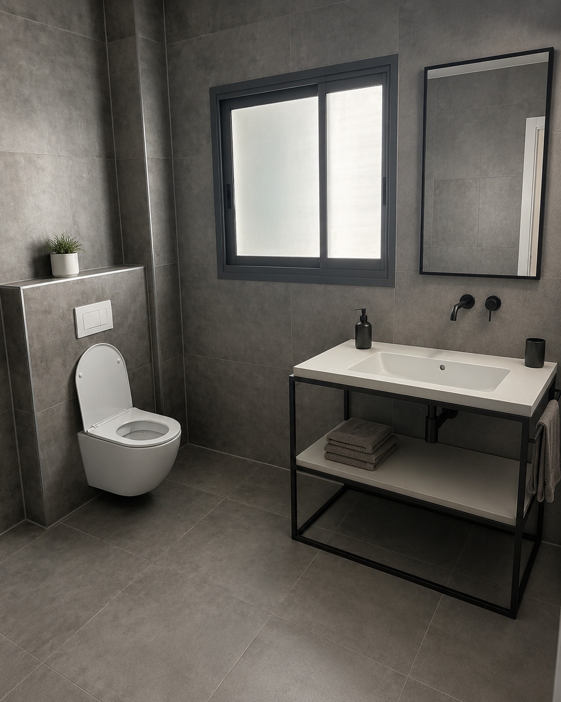 Modern bathroom